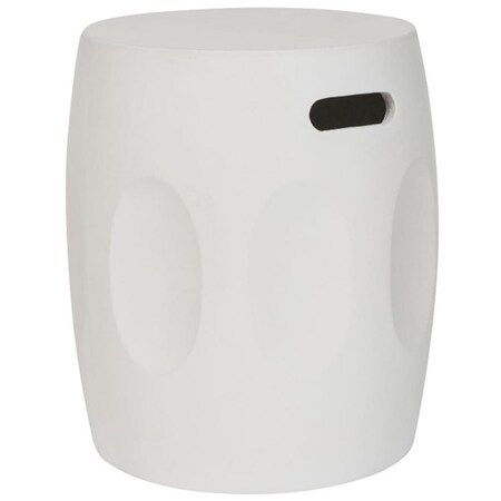 Safavieh Zuri Concrete Accent Table- Ivory - 17.7 x 15.7 x 15.7 in. VNN1008B